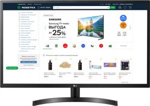 Купить Монитор 31.5" LG 32MN500M-B в рассрочку без процентов