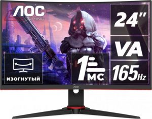Купить Монитор 23.6" AOC C24G2AE/BK в рассрочку без процентов