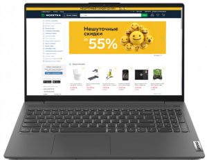 Купить Ноутбук Lenovo IdeaPad 5 15ITL05 (82FG00JURA) Graphite Grey в рассрочку без процентов