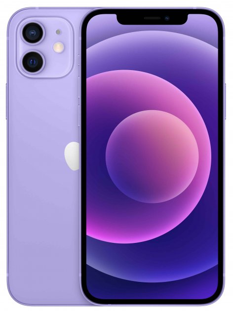 Купить Мобильный телефон Apple iPhone 12 64GB Purple Официальная гарантия в рассрочку без процентов