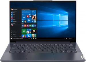 Купить Ноутбук Lenovo Yoga Slim 7 14IIL05 (82A100HSRA) Slate Grey в рассрочку без процентов