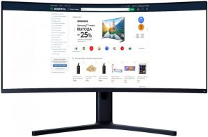 Купить Монитор 34" Xiaomi Mi Curved Gaming Monitor в рассрочку без процентов