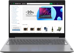 Купить Ноутбук Lenovo V15-IGL (82C30027RA) Iron Grey в рассрочку без процентов