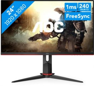 Купить Монитор 23.8" AOC 24G2ZU/BK в рассрочку без процентов