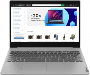 Купить Ноутбук Lenovo IdeaPad 3 15ADA05 (81W101CCRA) Platinum Grey в рассрочку без процентов