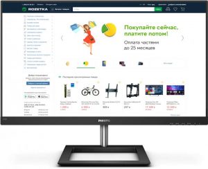 Купить Монитор 27" Philips E Line 4K Ultra HD 278E1A /00/01 в рассрочку без процентов