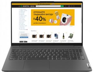 Купить Ноутбук Lenovo IdeaPad 5 15ITL05 (82FG00KKRA) Graphite Grey в рассрочку без процентов