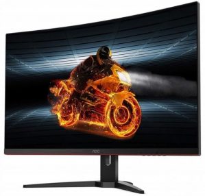 Купить Монитор AOC 31.5" CQ32G1 VA Black Curved 144Hz в рассрочку без процентов