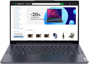 Купить Ноутбук Lenovo Yoga Slim 7 14ITL05 (82A300KVRA) Slate Grey в рассрочку без процентов