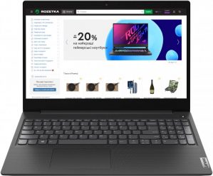 Купить Ноутбук Lenovo IdeaPad 3 15ADA05 (81W101BPRA) Business Black в рассрочку без процентов