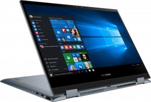 Купить Ноутбук ASUS ZenBook Flip UX363EA-HP293R (90NB0RZ1-M07380) Pine Grey + фирменный чехол в рассрочку без процентов