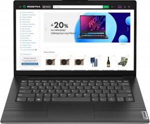 Купить Ноутбук Lenovo V14 G2 ITL (82KA001JRA) Black в рассрочку без процентов