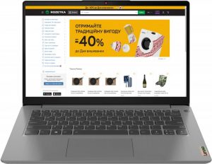 Купить Ноутбук Lenovo IdeaPad 3 14ITL6 (82H700PVRA) Arctic Grey в рассрочку без процентов