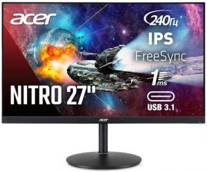 Купить Монитор Acer Nitro XV272UXbmiipruzx 27" (UM.HX2EE.X04) в рассрочку без процентов