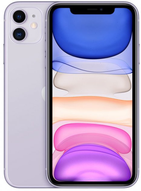 Купить Мобильный телефон Apple iPhone 11 128GB Purple Slim Box (MHDM3) Официальная гарантия в рассрочку без процентов