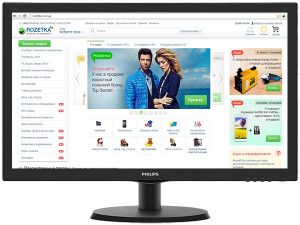 Купить Монитор 21.5" Philips V-line 223V5LHSB2 /00/01 в рассрочку без процентов